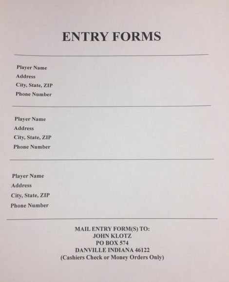 entry form