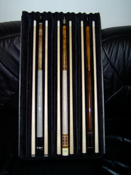 extra cues all signed all with 2 or more shafts
84-3 oldie-3 84-8