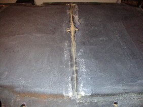 finished seam bondo