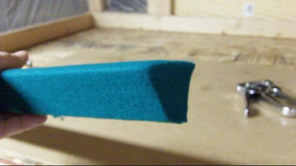 Finished side pocket