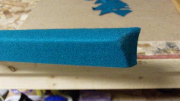 Finished side pocket