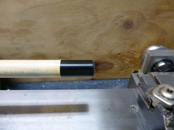 Finished with cyano, Phenolic Ferrule with a Jump tip added.