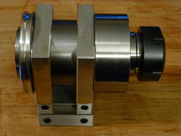 Finished with pulley