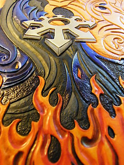 first colors on the Moaalii case.