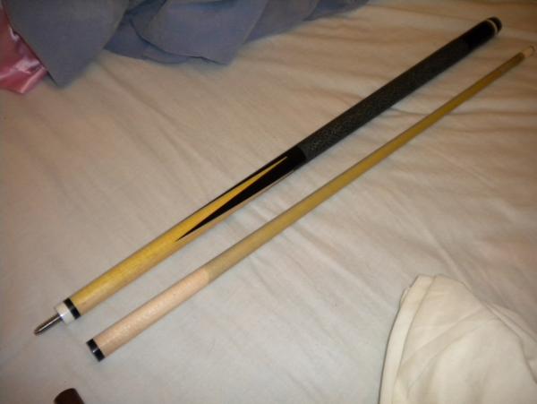 First cue that Roger made for me