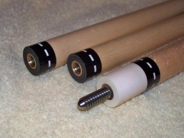 Flat-faced ivory joint