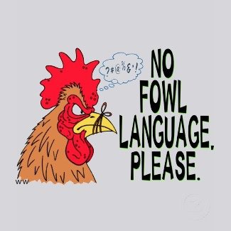 fowl language