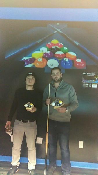 GARDEN STATE POOL TOUR
1st EVENT!
Winner: Nick Qualia
2nd    : Max Wanntabe
@ Black Diamond Billiards