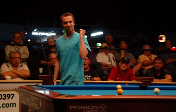 Hall is Bank Pool Champ