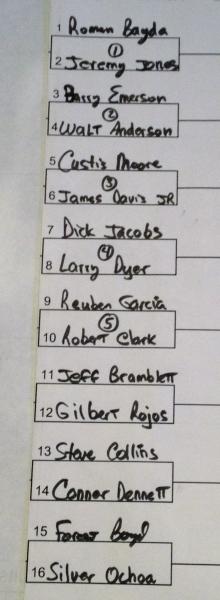 Here's the field