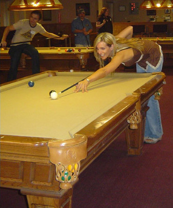 High-quality oak tables and house equipment.