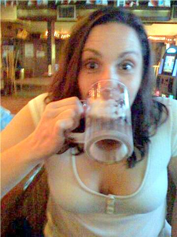 I am so not a beer girl