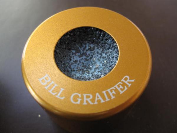 IMG 0333 Bottom tip shaper with nickel & dime radius, also personalized and serves as a pocket marker, perfect for league play.