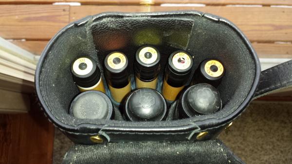 Instroke fully loaded w/cues & shafts.