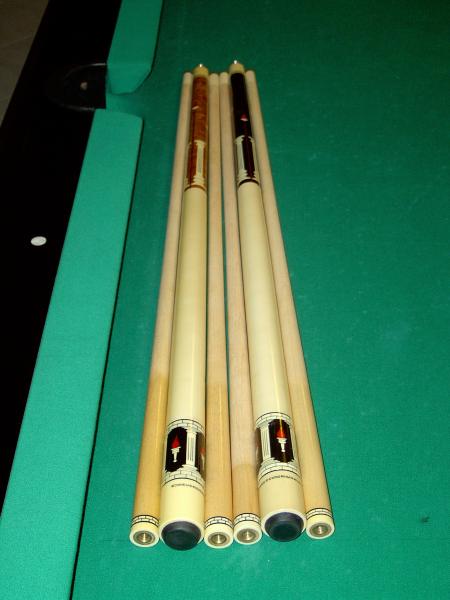 Ivory Olympians Maple and Ebony
