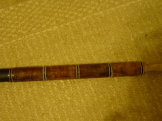 Kurt Kobayashi's cue handle section in progress