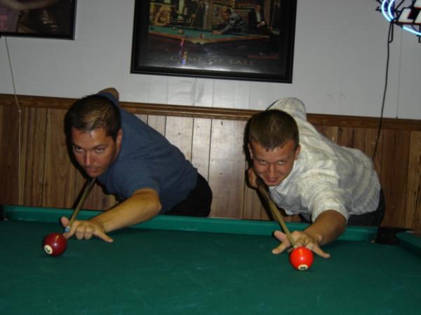 Me and John Schmidt Lagging