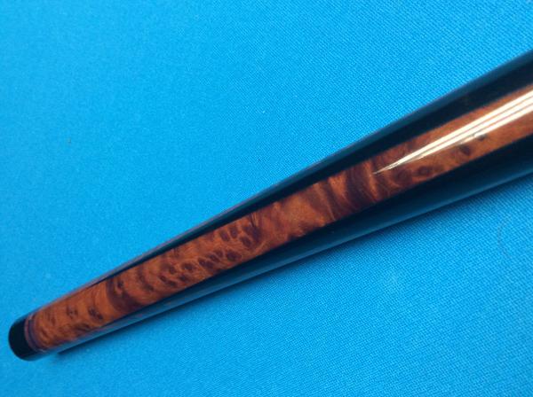 more of the forearm, Burled Redwood with Ebony points