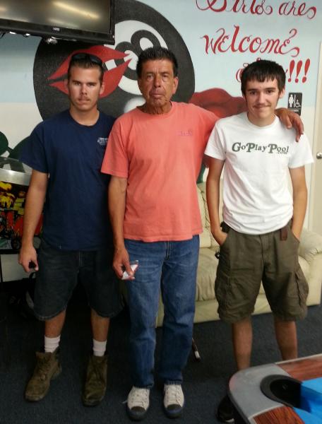 My students, Matt and Ken.