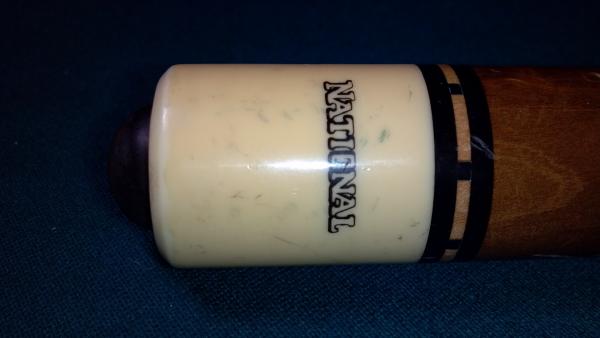 "National" stamp on the butt cap and deco veneers