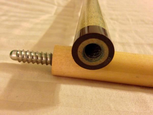 Notice the RADIAL PIN that this shaft fits into.