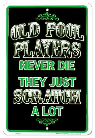Old Pool Players Posters
