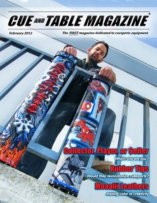 Online mag cover. Circa 2012