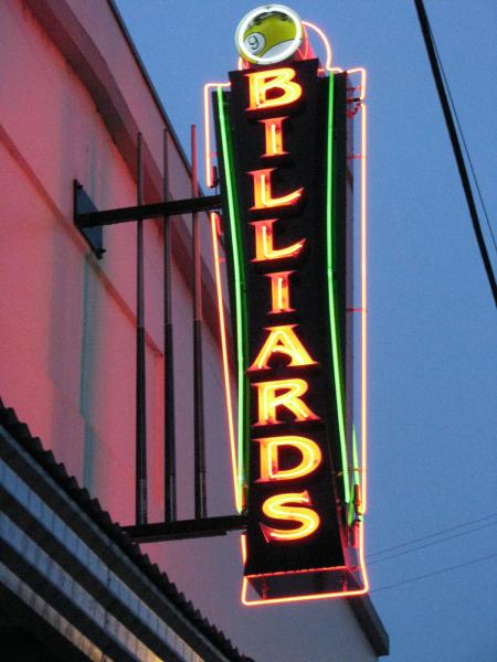 Our neon sign.