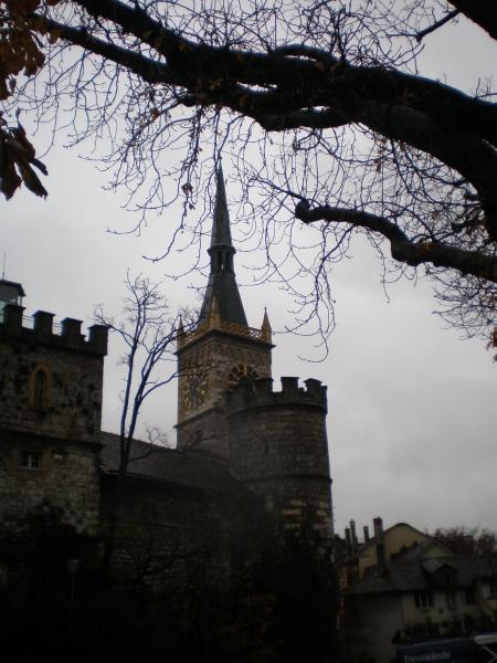 Our very old castle (built in the 16th century) in "the very old part of" Biel