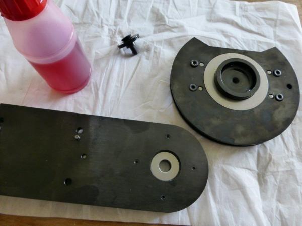 Pic-11 Thrust bearings assembled with ATF oil.