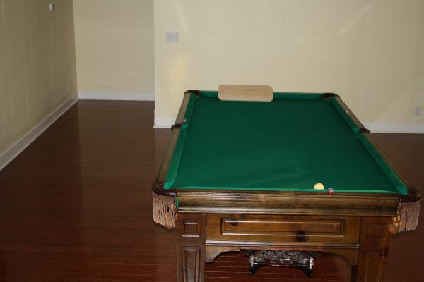 Pool table & sign 006