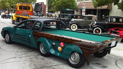 pool table truck