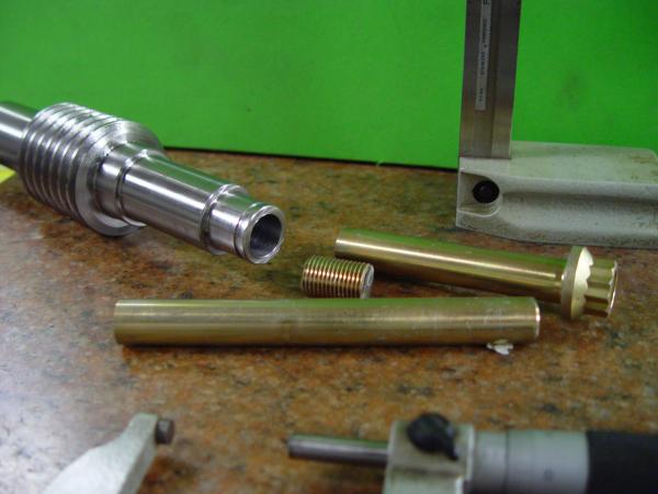 Precision bore, blank out replacement snout