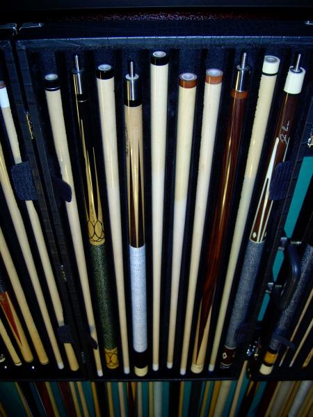 prototype cue of the month June, custom 8 point, P-3