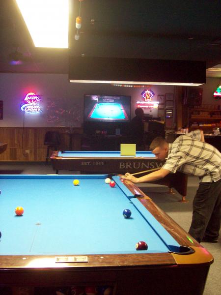 Rail 1-Ball Shot