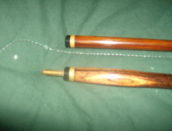 Rare Cue with 5 16 joint brass-Phenollic