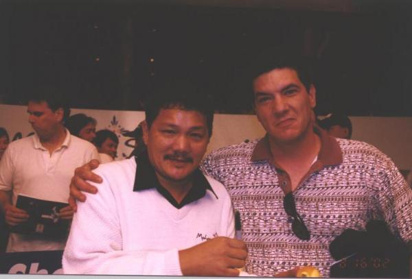 Reyes after winning ICOC.