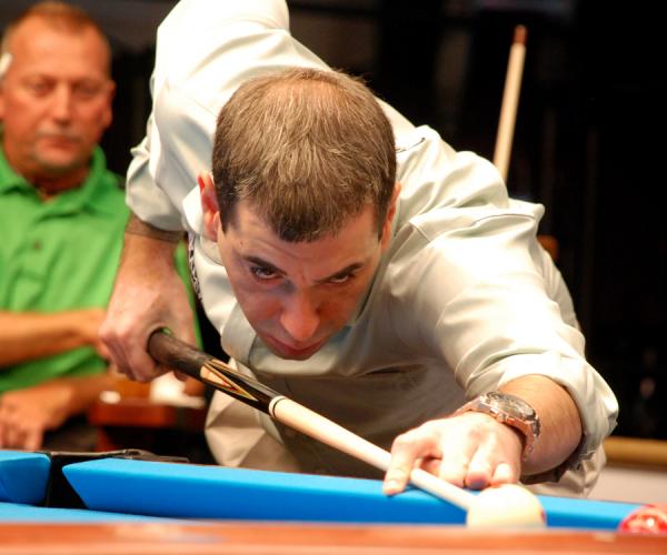 Robb Saez won his first bank match