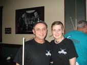 Ronnie Wiseman and I after he won our tournament.