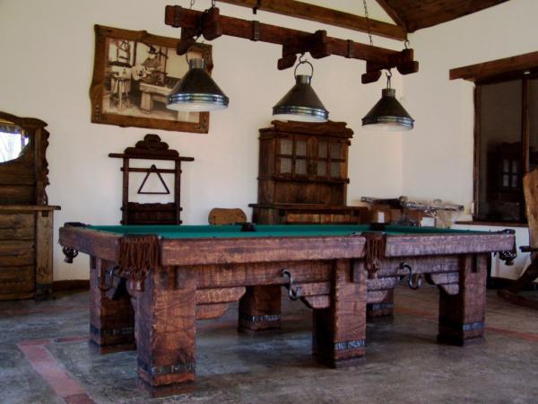 Rustic Log 'Wild West' billiard table - $3700