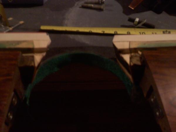 side pocket with rail extensions -after modification
