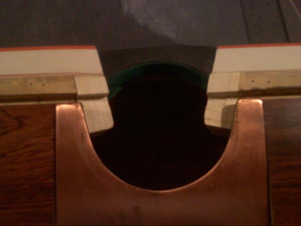 side pocket with rail extensions -before modification
