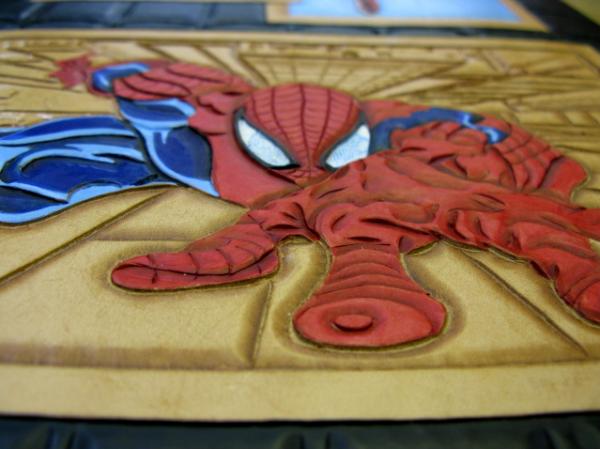 Spidey up close