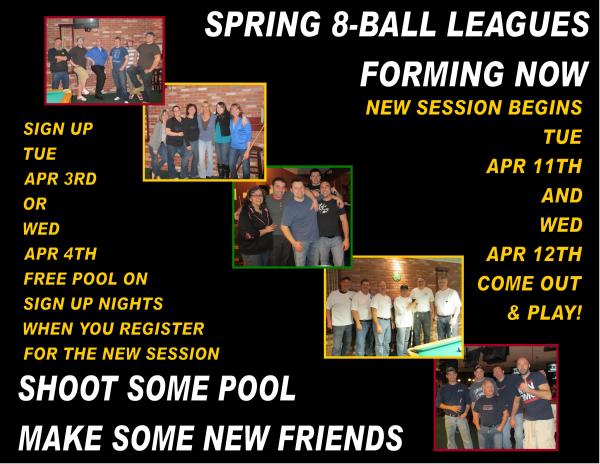 SPRING 2012 LEAGUE