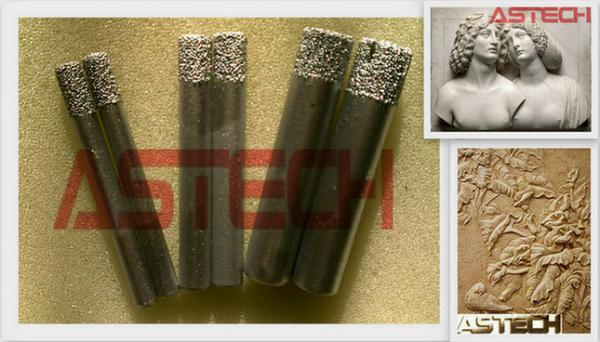 Stone Diamond Cutting Tools on Router Cutting Machine  
- ASTECH TOOLS