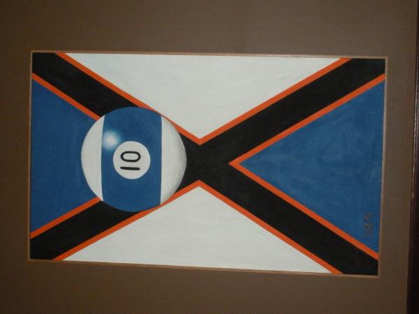 Ten Ball Mural Fargo Billiards