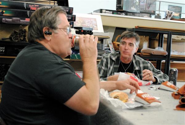 the Underdog and Malibu Mike take lunch!