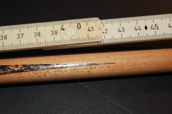 this should show Just how much work went into the building of this cue