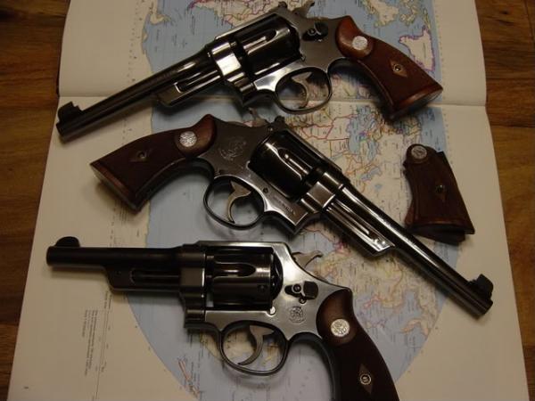 Three rare police Smith&Wessons  pre WWII