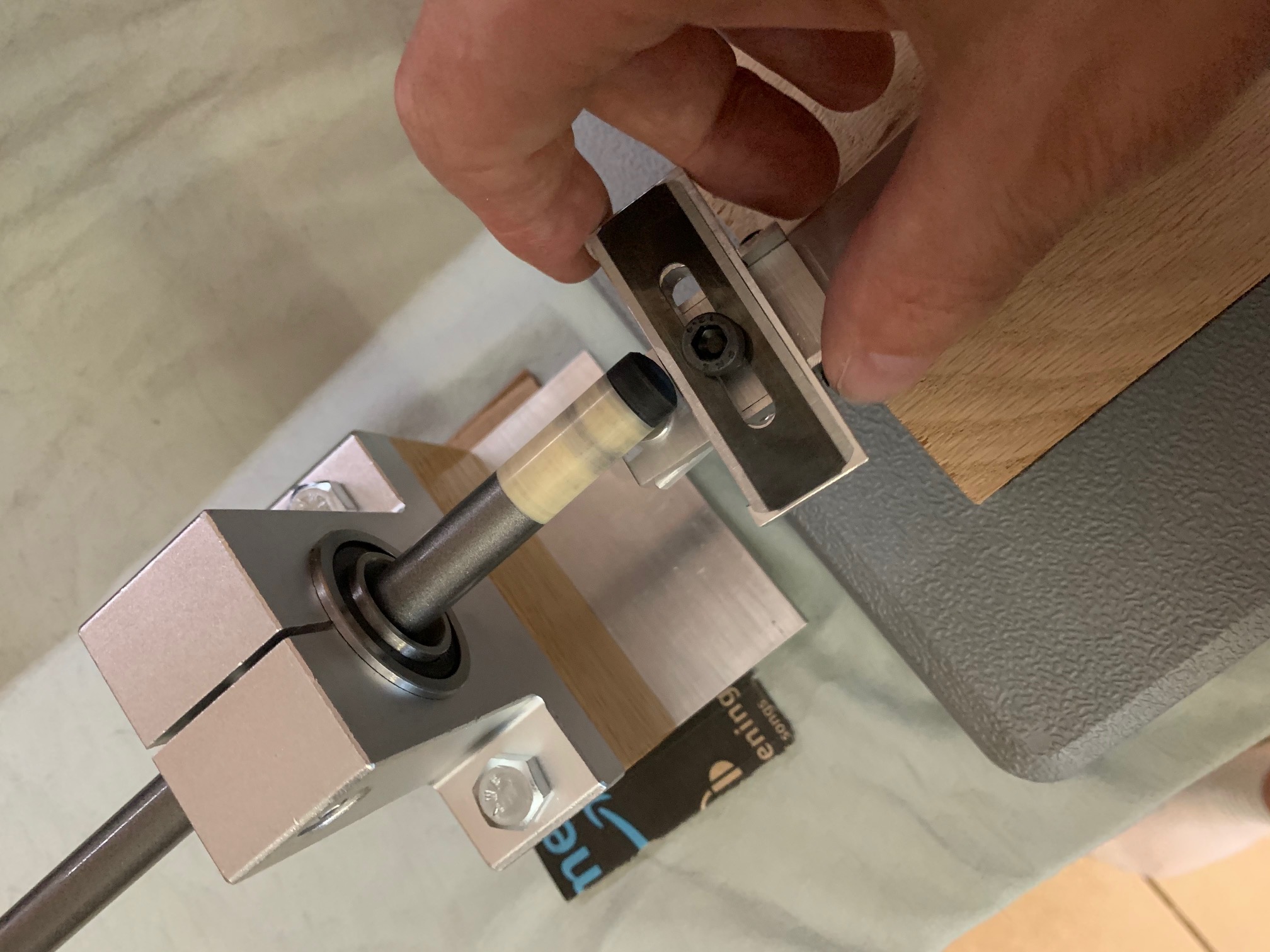 Tip Shaper
To be mounted to the tool block to shape the tip